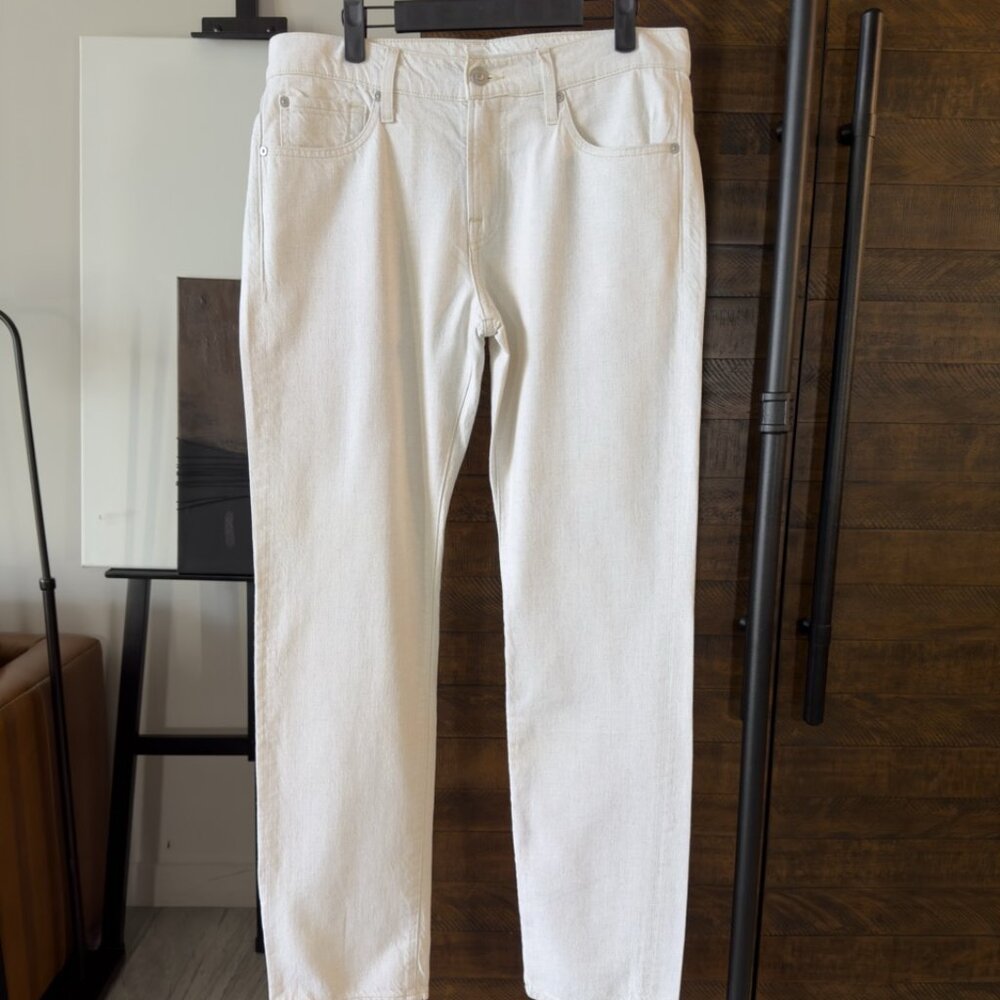 7 for all Mankind Slimmy Jeans - White - Size 32